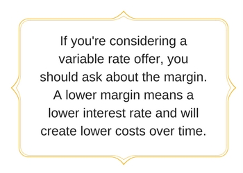 reverse mortgage margin