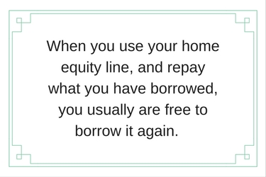 borrow home equity again